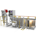 Cabina de recubrimiento de polvo de maquinaria de ingeniería
